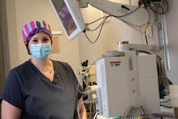 Jordana Bledsoe, RRT-NPS, RCP, team lead in the neonatal intensive care unit (NICU) at Methodist Dallas Medical Center