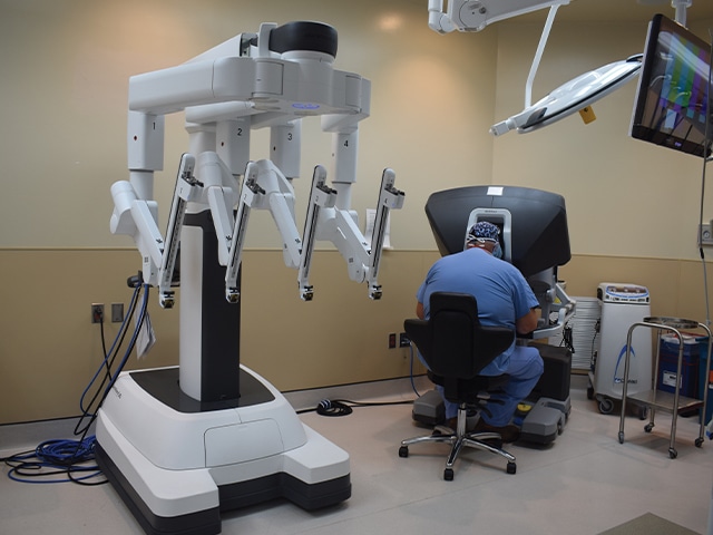 Da vinci surgical system robotic surgery machine