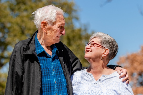 Susan Rogers and her husband