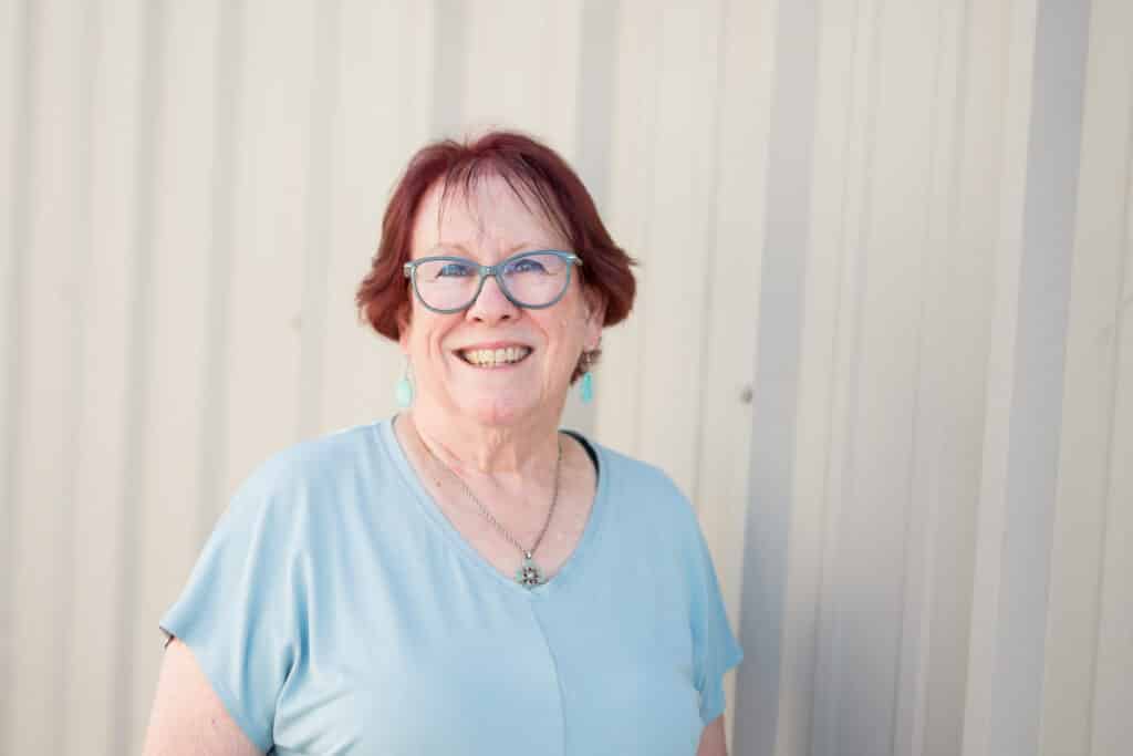 Portrait of breast cancer survivor LaNelle Maddox